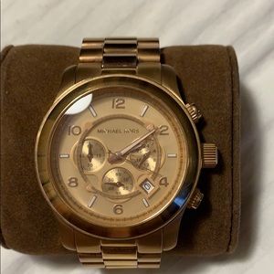 Michael Kors Rose Gold Watch